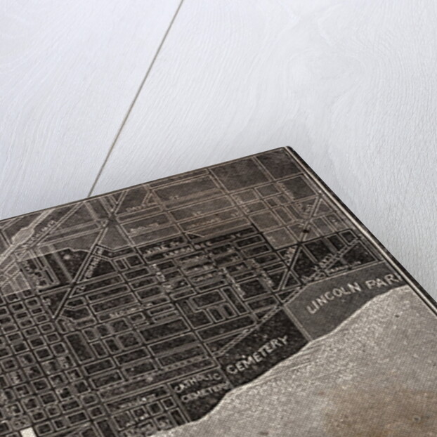 Burnt District of Chicago by Anonymous