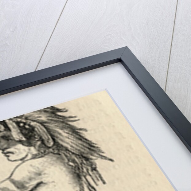 Indian Lacrosse Player by Anonymous