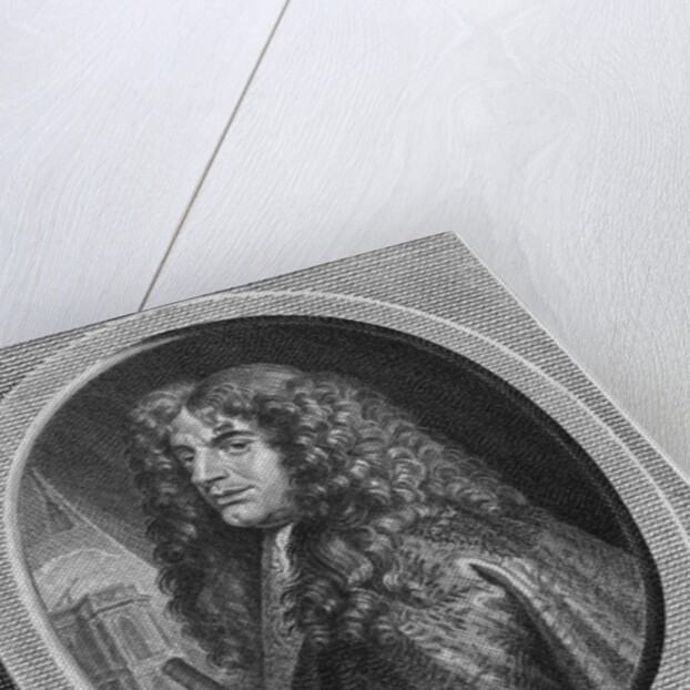 Engraving of Jean-Dominique Cassini by Anonymous
