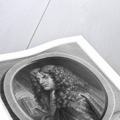Engraving of Jean-Dominique Cassini by Anonymous