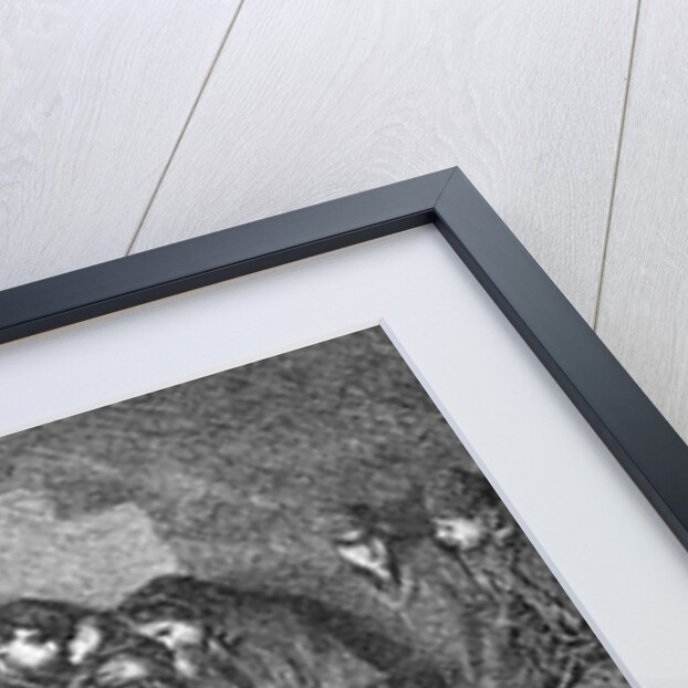 Homeless People Huddling Together by Anonymous