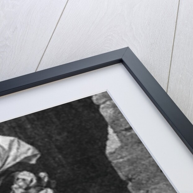 Rich Woman Giving Alms to Poor by Anonymous