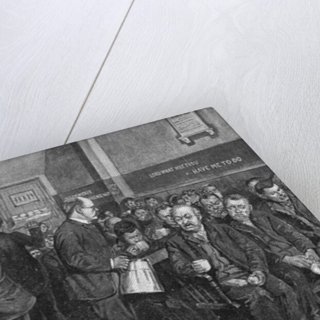 Homeless Men Receiving Coffee by Anonymous