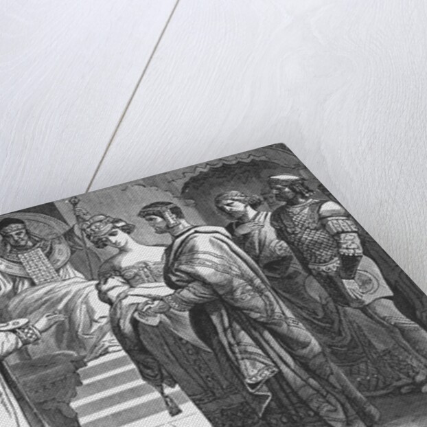 Roman Marriage Scene by Anonymous