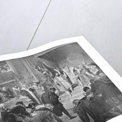 Abdication of Sweden's Gustavas I Vasa by Anonymous