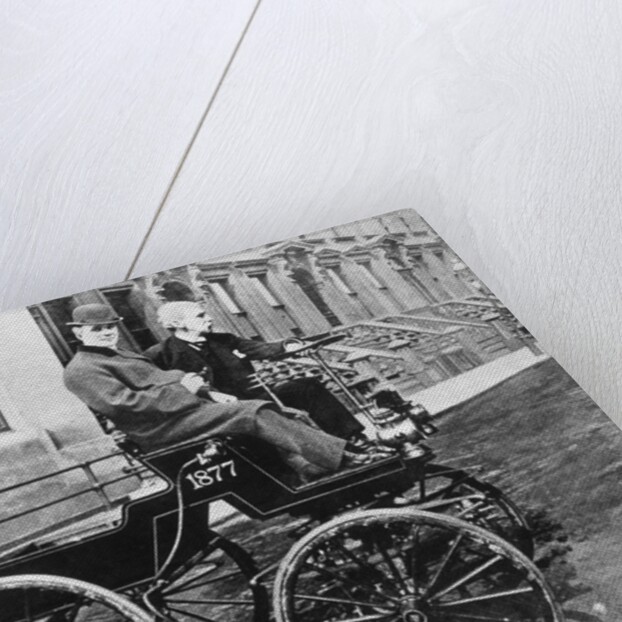 George Selden and Henry Ford in New Selden Automobile by Anonymous