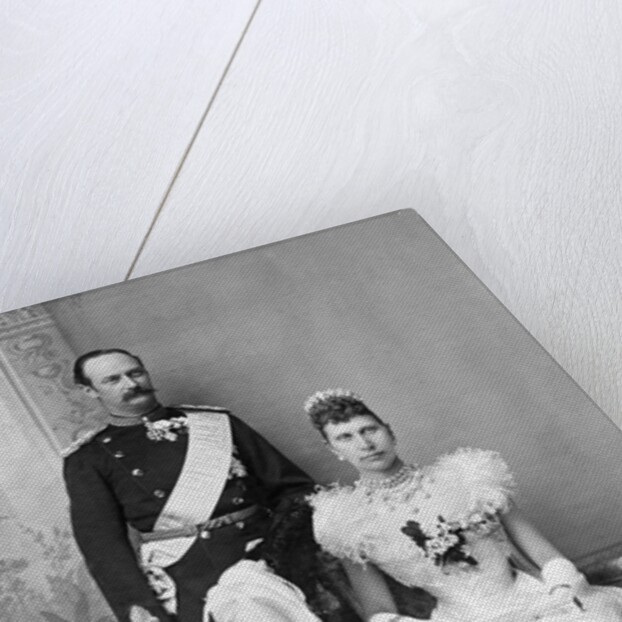 Denmark's Frederik VIII and Queen Louisa by Anonymous