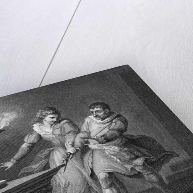 Illustrated scene from MacBeth by Anonymous