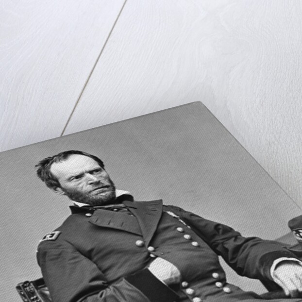 Portrait of William T. Sherman by Anonymous