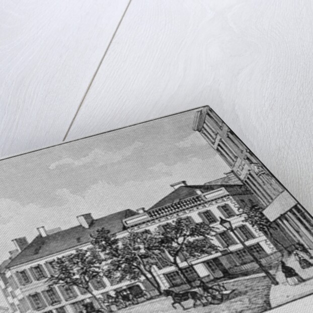 Illustration of Residential Area for President George Washington by Anonymous