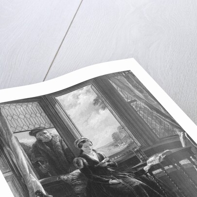 Roger Ascham Outside Window of Lady Jane Grey by Anonymous