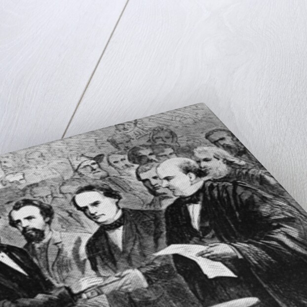 President Lincoln Taking the Oath by Anonymous