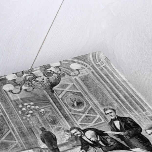 Ulysses Grant and Cabinet on Inauguration Night by Anonymous