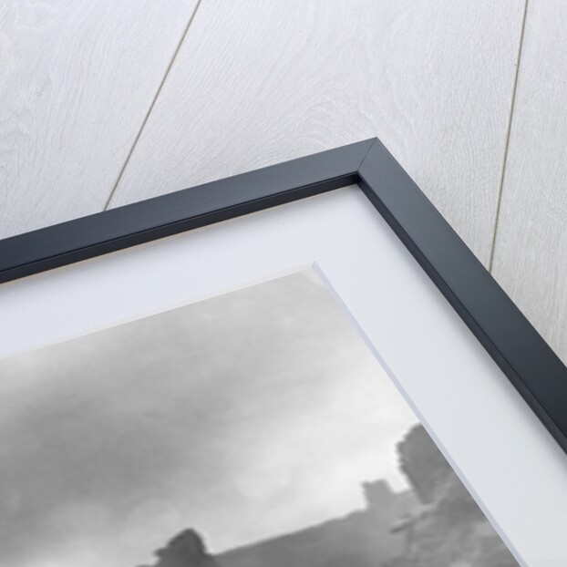 United States Soldiers Trekking Carefully Through War Torn Debris by Anonymous