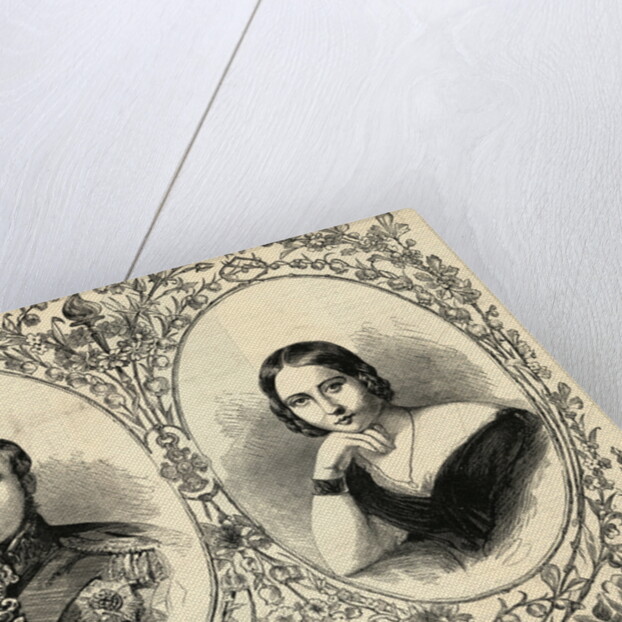 Portraits of Queen Victoria and Prince Albert by Anonymous