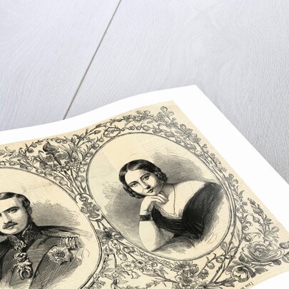 Portraits of Queen Victoria and Prince Albert by Anonymous