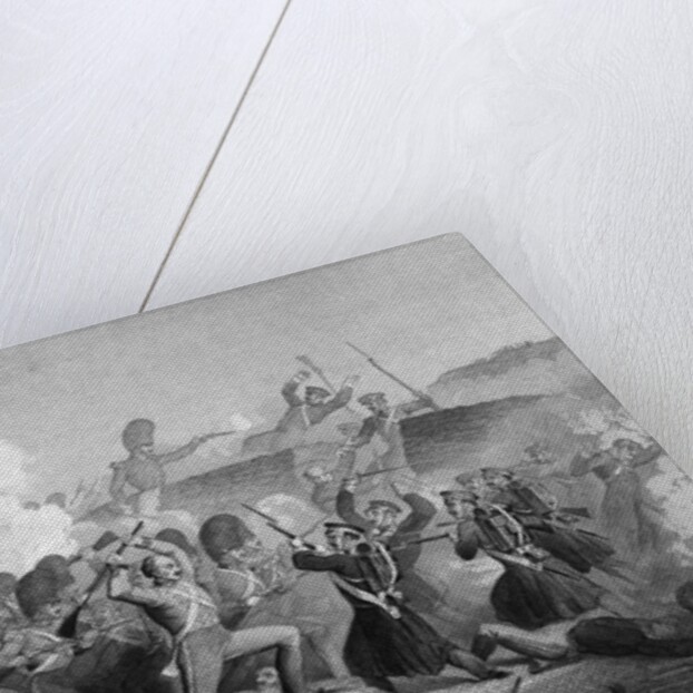 Battle During Crimean War by Anonymous