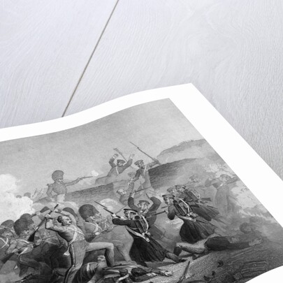 Battle During Crimean War by Anonymous