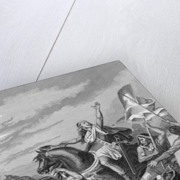 Clovis I Defeating Alemanni by Anonymous