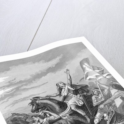 Clovis I Defeating Alemanni by Anonymous