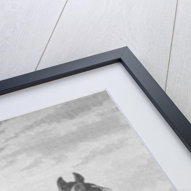 Gaelic Warrior on Horseback by Anonymous