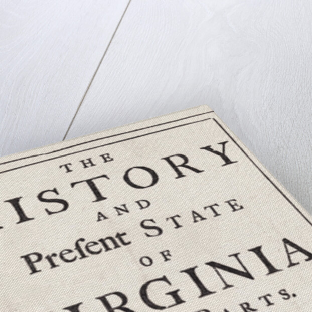 The History and Present State of Virginia by Robert Beverly