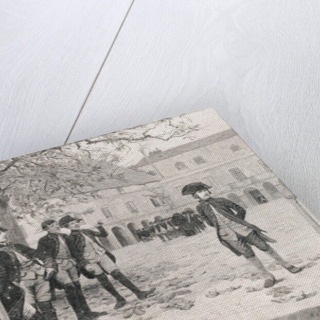 Napoleon at Military Academy by Anonymous