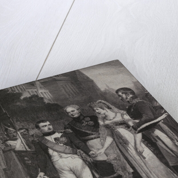 Painting Depicting Marriage of Napoleon and Queen of Prussia by Anonymous