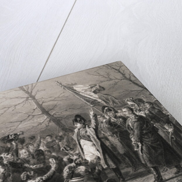 Napoleon's Return from Elba Print by Anonymous