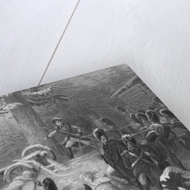 Marshal Ney Leading Retreat by Anonymous