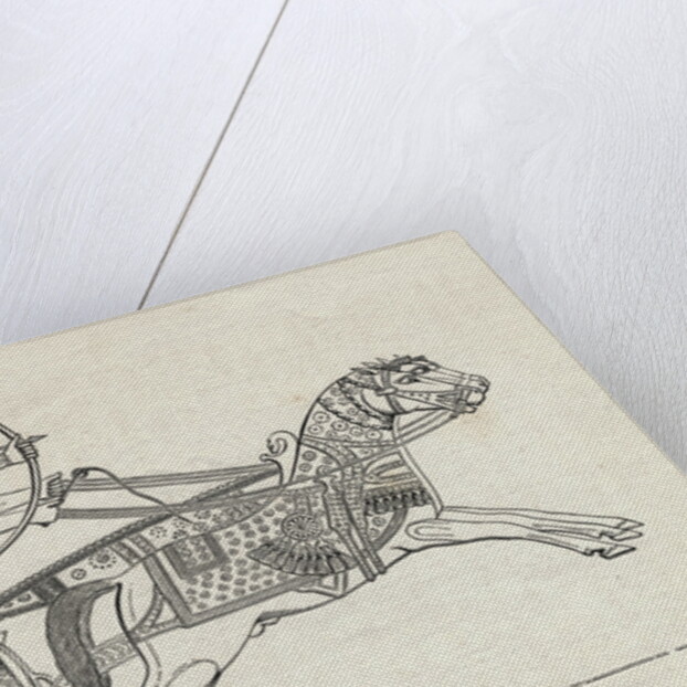 Warriors in a Chariot by Anonymous