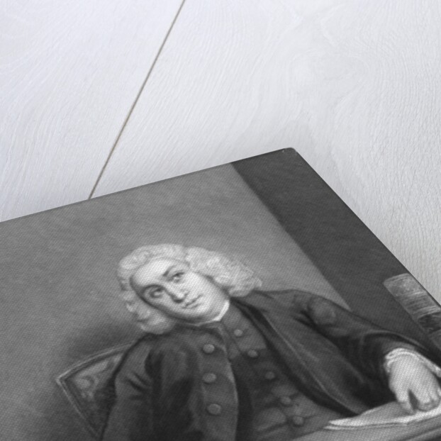 Samuel Johnson Thinking at Desk by Anonymous