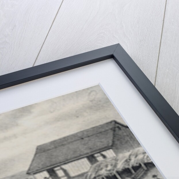 Farm Scene with Farm Animals by Anonymous