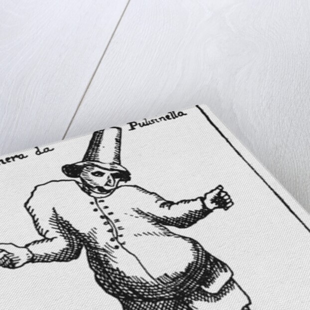 Illustration of Early Costume for Italian Carnival by Anonymous