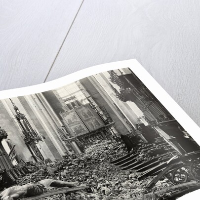 Frauenkirche Ruins by Anonymous