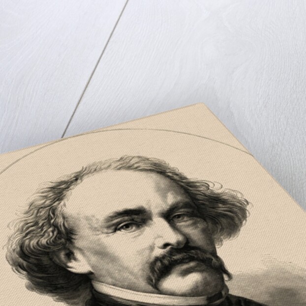 Portrait of American Author Nathaniel Hawthorne by Anonymous