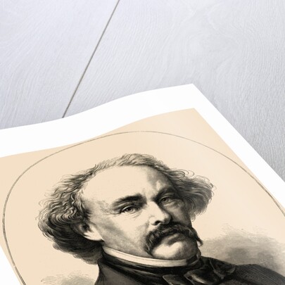 Portrait of American Author Nathaniel Hawthorne by Anonymous