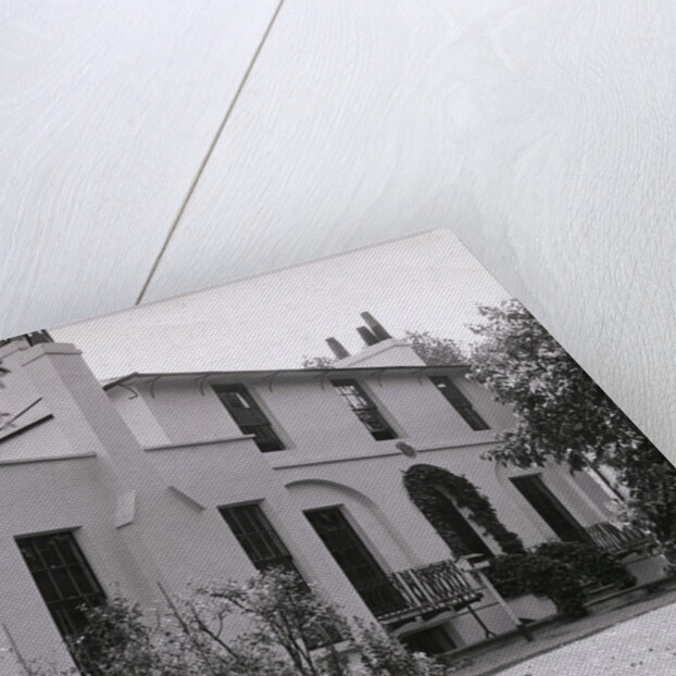 Exterior of Author John Keat's Mansion by Anonymous