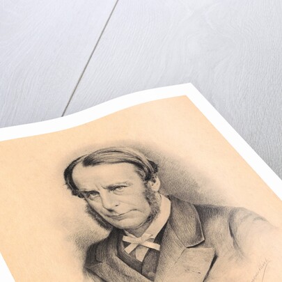 Portrait of English Writer Charles Kingsley by Anonymous