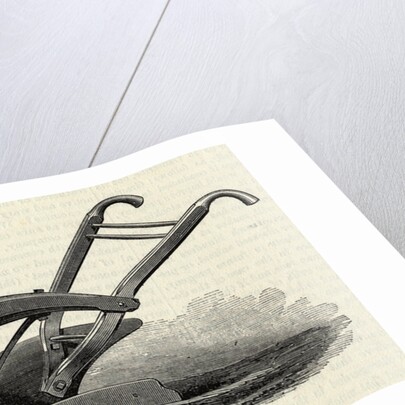 Mann's Patent Improved Plow Engraving by Anonymous