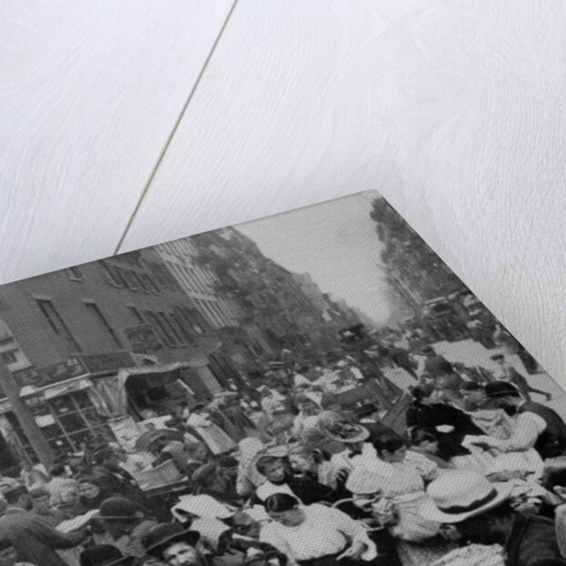 Immigrants on the Lower East Side by Anonymous