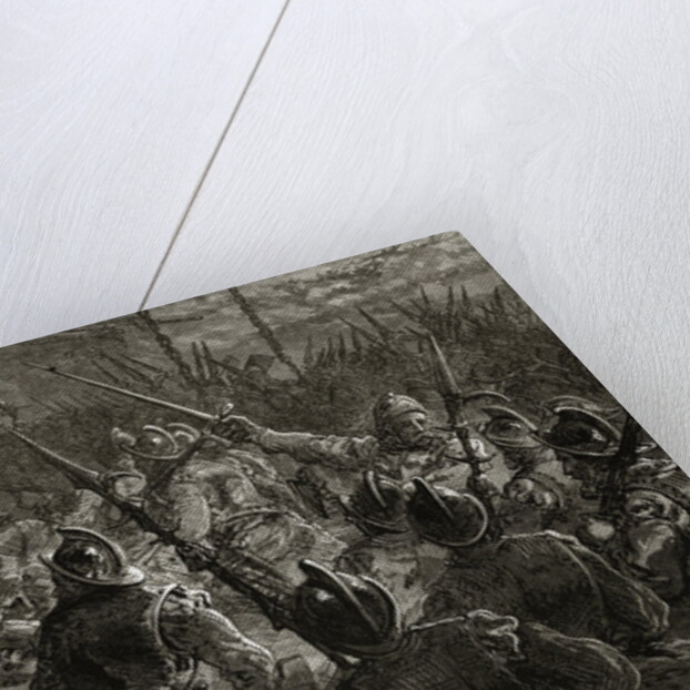Sir Francis Drake's Attack on Puerto Rico Print by Anonymous