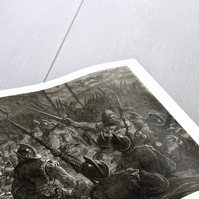 Sir Francis Drake's Attack on Puerto Rico Print by Anonymous