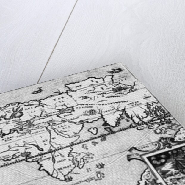 Map Showing Sir Francis Drake's Course Around World by Anonymous