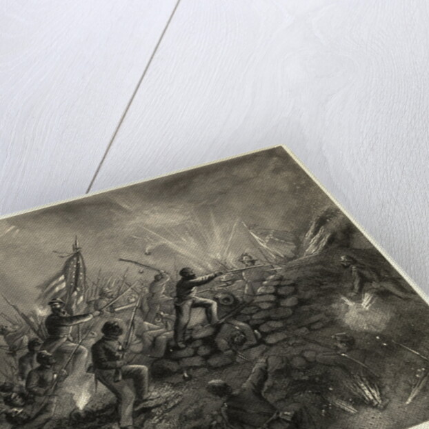 Attack on Fort Wagner During US Civil War by Anonymous