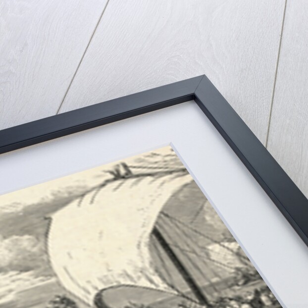 Phoenician Fleet Voyaging out to sea by Anonymous