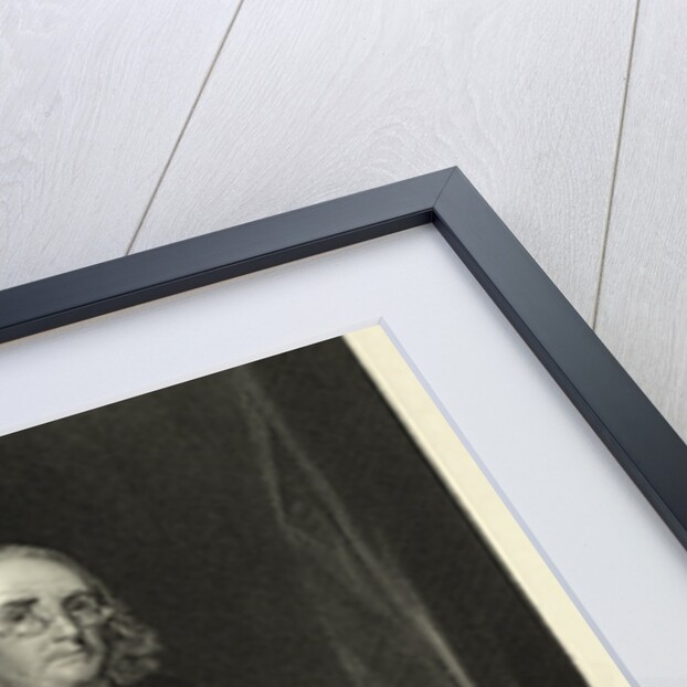 Portrait of Benjamin Franklin Sitting in Chair by Anonymous