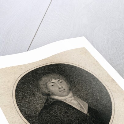 Portrait of English Novelist Matthew Gregory Lewis Author of The Monk by Anonymous