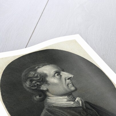 Portrait of Johann Kaspar Lavater by Anonymous