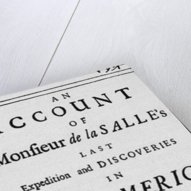 Front Page/La Salle'S Expedition Book by Anonymous